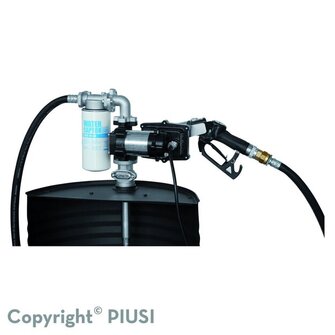 Atex tynnyripumppu tuotesarja PIUSI EX50 230 V, 50L/min,  bensiinille