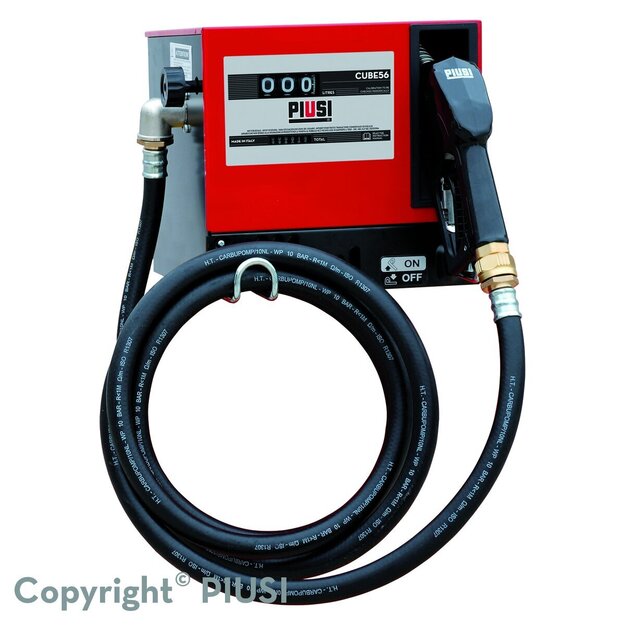 Akkupumppu CUBE 56 DC 12 V, 56L/min, mittarilla